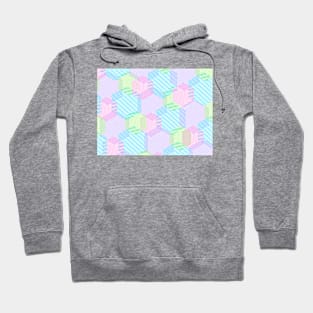 Transparent Hexagons Hoodie